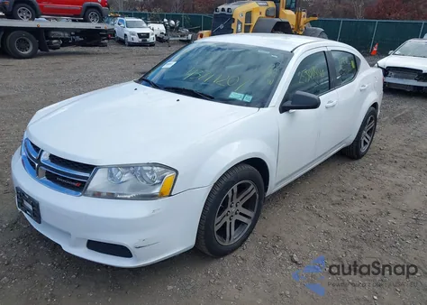 2014 Dodge Avenger Se from USA, damaged, VIN 1C3CDZAB7EN125677